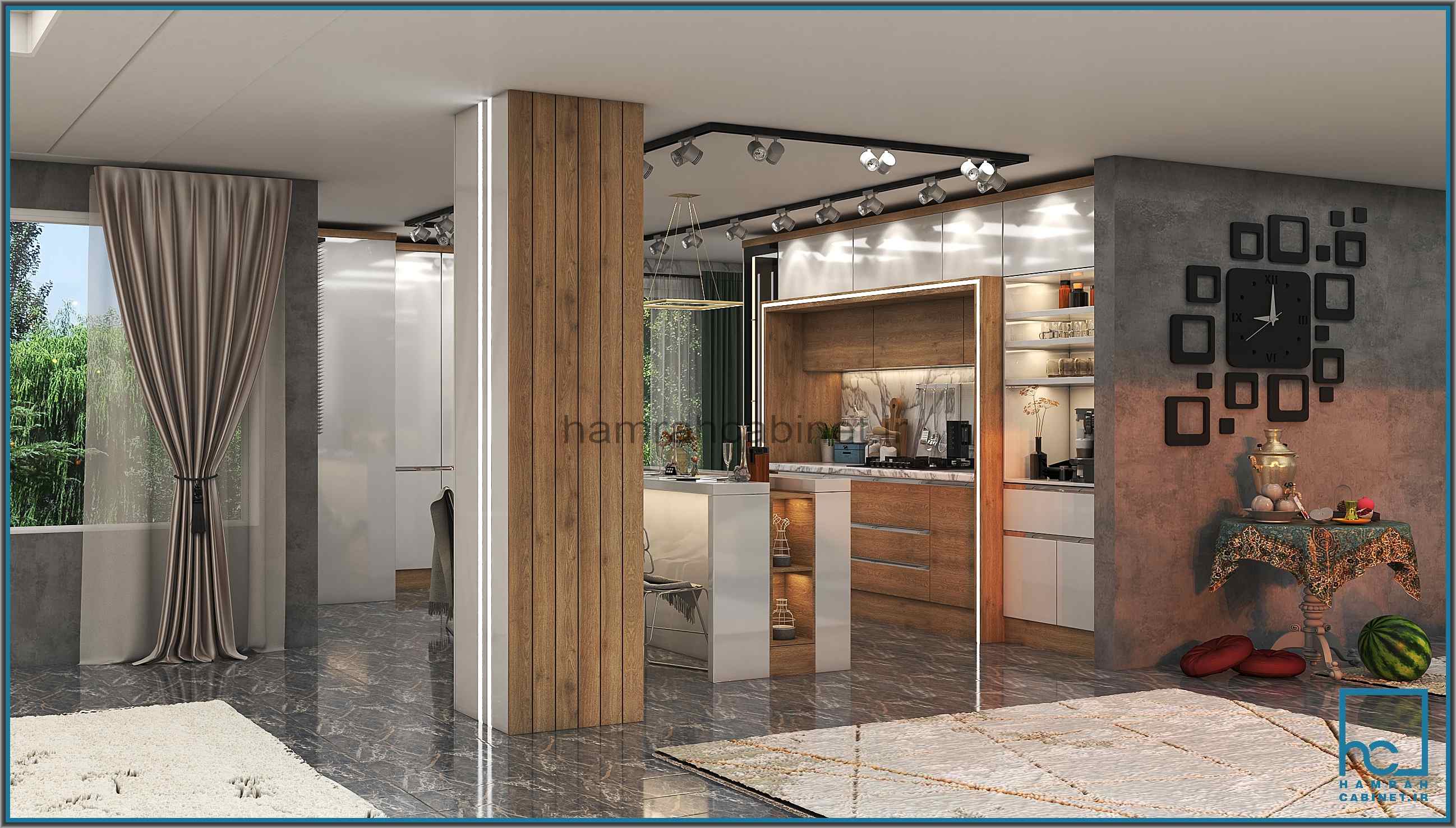 کابینت مدرن ژورنالی30